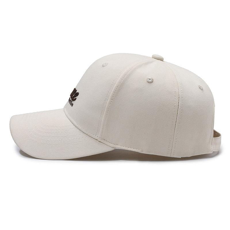 Nuova tendenza design ricamo lettera berretto da baseball uomo e donna cotone traspirante escursionismo pesca viaggio ciclismo sportivo cappello aderente