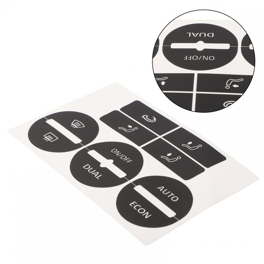 GOLF Mk5 mygtukų remonto lipdukas 2004-2008 2005-2010