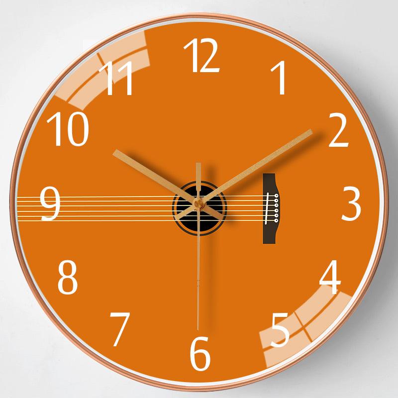 Classic Hanging Wall Clock, Easy Install Decor for Home & Office