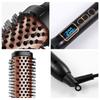 Adjustable Temperature Ceramic Electric Hair Curler 38mm Ionic Curling Wand 2-in-1 Hair Brush Curler
