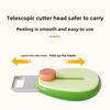 Creative  Fruit Peeling Knife Adjustable Kitchen Paring Tools Cute Vegetable Peeler Mini Outdoors Gadgets
