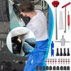 30pcs Car Quick Change Tire Valve Tool Kit Valve Stem Tire Valve Stem Replacement T-Hook Motorcycle Car Accessories