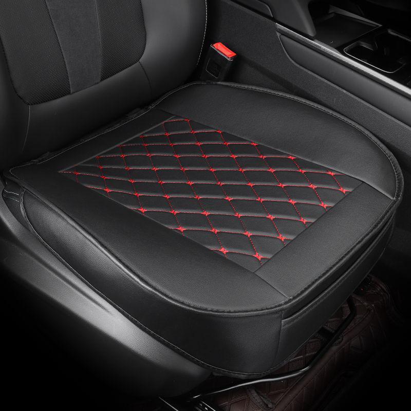 Vier Jahreszeiten Universal Leder Autositzkissen - Rückenfrei, einteiliger Rücksitzbezug.