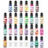 30 Color Epoxy Resin Dye Concentrated Inks Epoxy Resin Paint Silicone Texture Suitable for Resin Art and Craft Projects