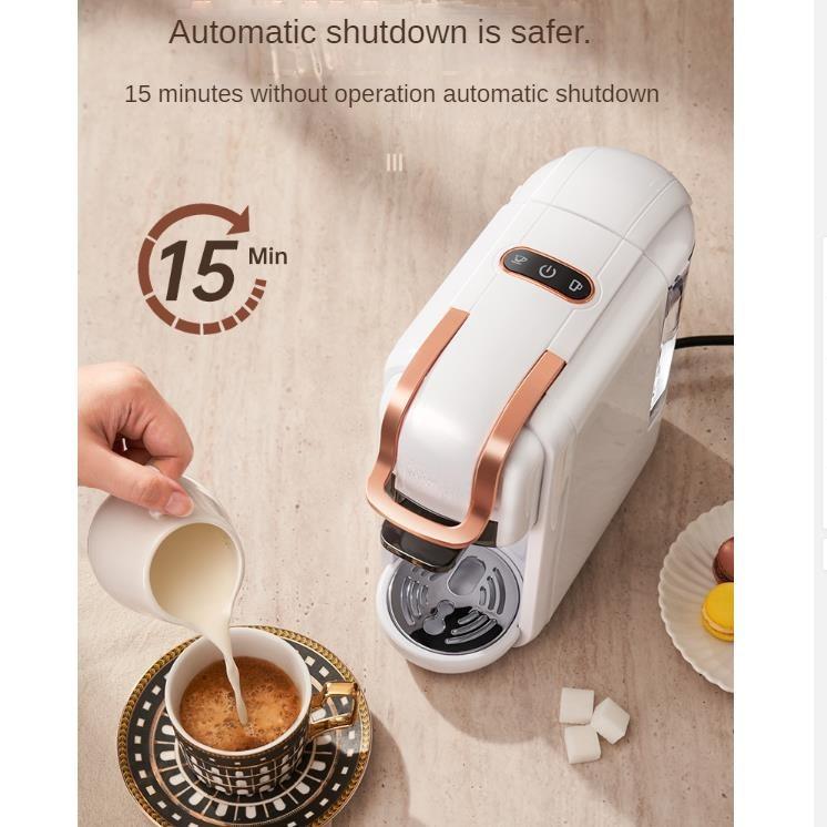 Full-Automatic Household Capsule Coffee Machine Italian Universal Encapsulating Machine4Combination1
