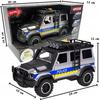 SUV della Polizia Auto con Trazione, Luci, Suoni Polizia Porte Apribili