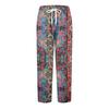 Women's Color Drawstring Elastic Waist Scrub Pants with Pockets for Work and Casual Wear