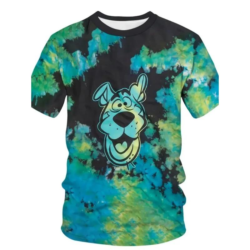 Funny Animal 3D Printing Short Sleeve Summer Outdoor Fashion Wear Tops Large Size Loose Men's T-Shirts