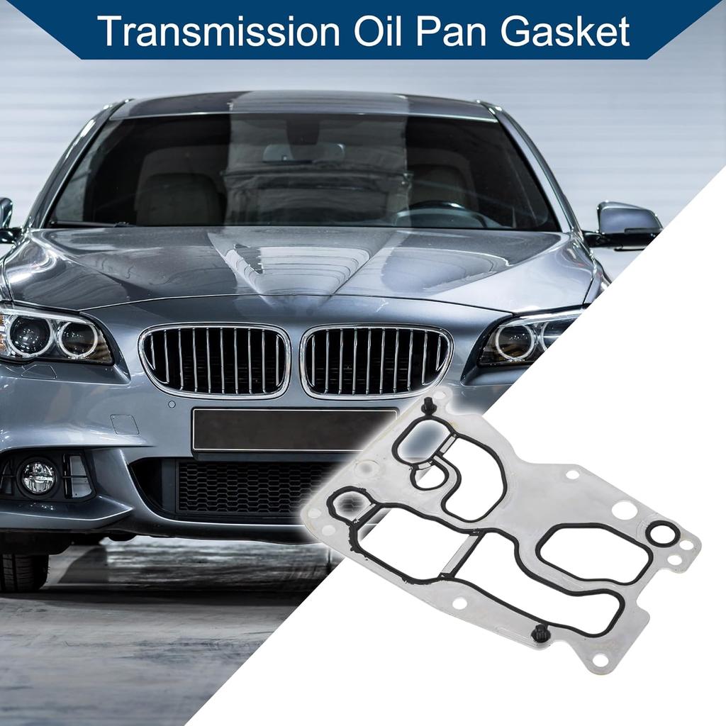 No.11428516396 Transmission Oil Pan Gasket for BMW 328d XDrive 2014-2018, for BMW 328d 2014-2018/Engine Oil Filter Housing Gasket/Durable/1 Pcs