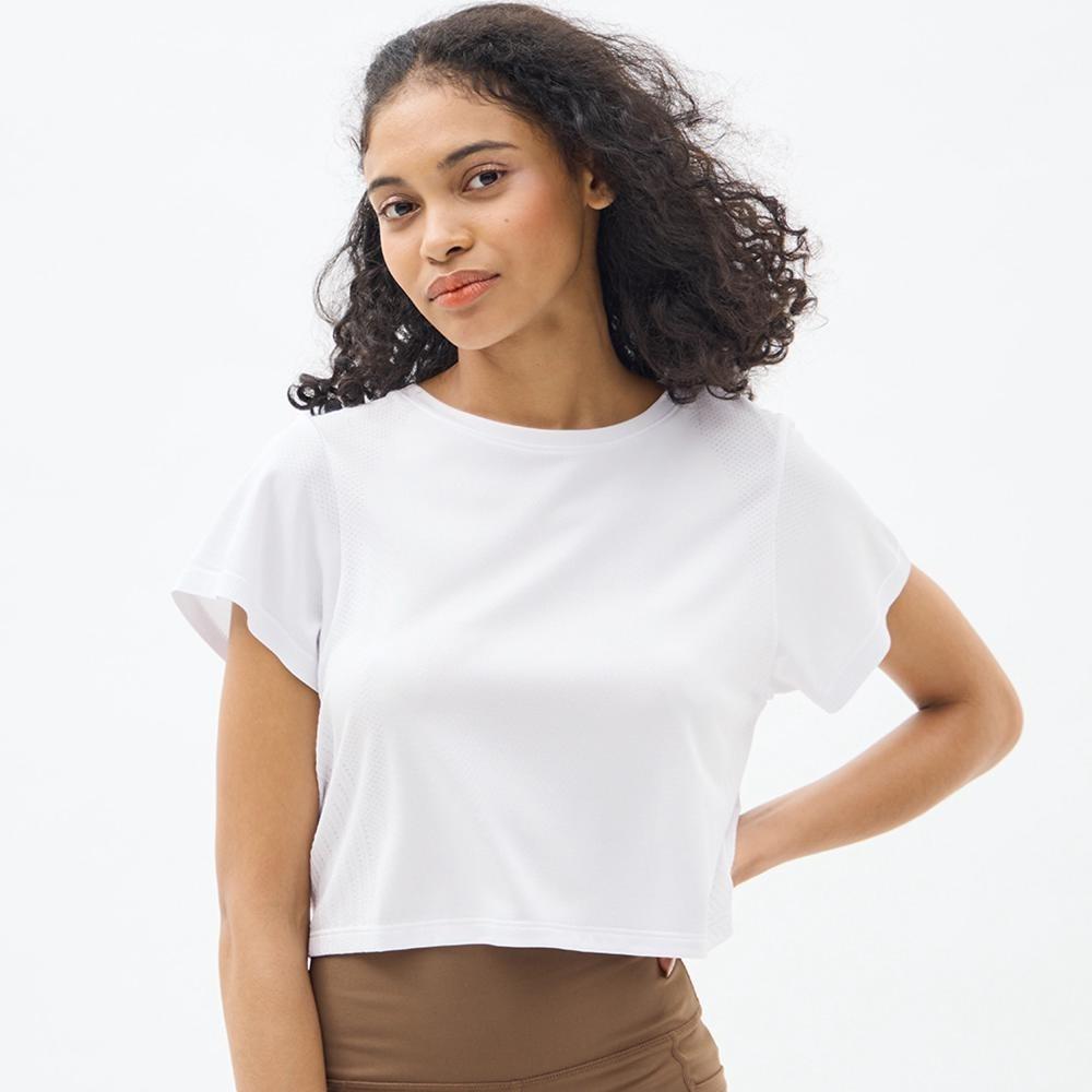 

Gu By Uniqlo Side Seamless CompacT T shorT Sleeve Ga+e 09 BLACK/XS