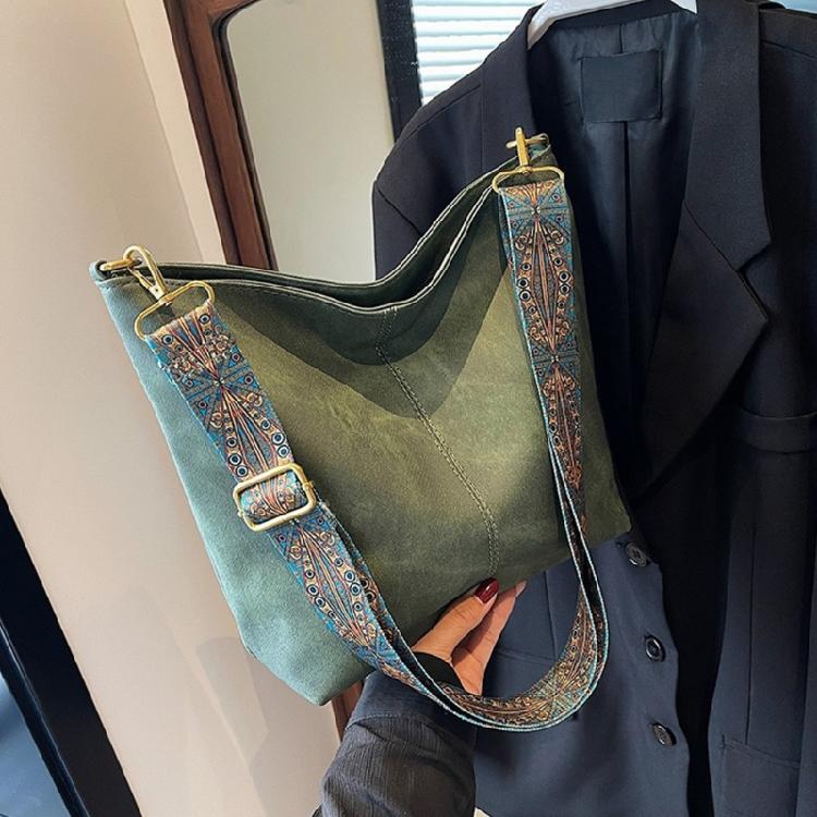 2023 NEW Vintage Shoulder Bag Casual Crossbody Bag for Women Girl Bucket Bag