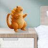 Monster Cat Figurine Cute Cat Roar Figurine Novelty Funny Monster Cat Figurine Home Office Desk Decor Gift For Fans Cat Lovers