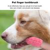 1/4 Stück Haustier Fingerzahnbürste Hund Katze Zähne Reinigungsbürste Katzen 360 Grad Rundum-Zahnbürste Tränenfleckenbürste Mundgeruch