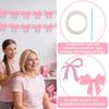 5Sets Colorful Bowknot Bunting Ornament Ceiling Hanging Decoration for Mother's Day Valentine's Day Holiday Decoration
