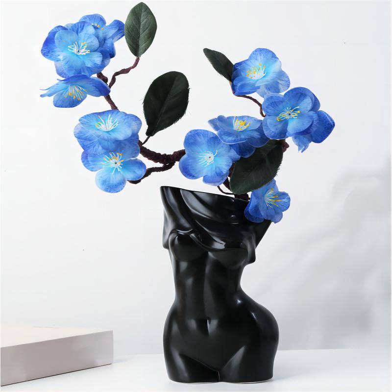 Körpervase weibliche Form | Vase in Körperform | Dekorative Körperstatue | Einzigartige weibliche Körpervase | Frauenkörpervase | Keramik-Räucherwerk