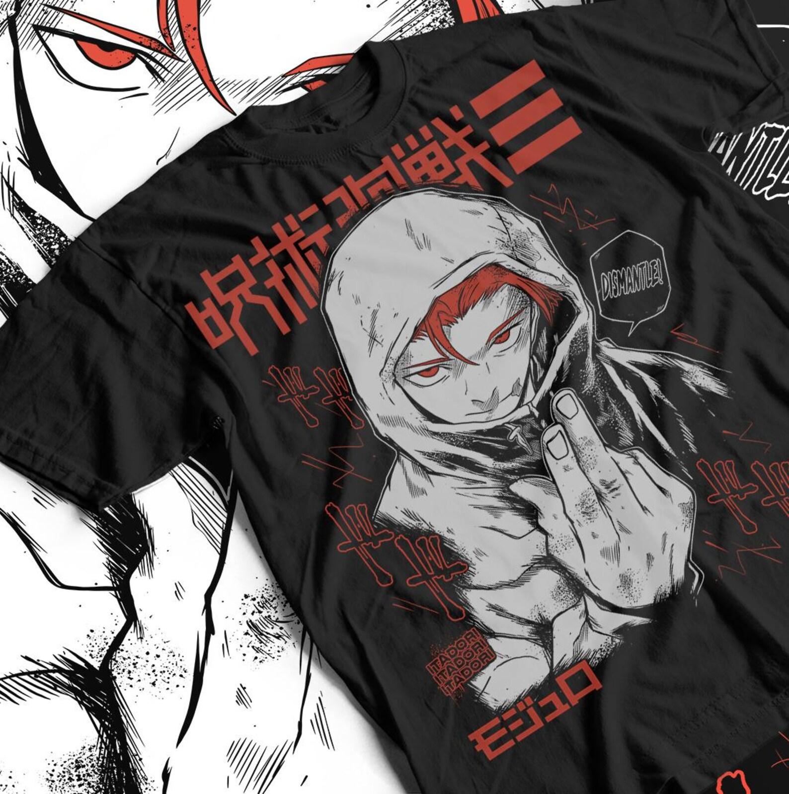 Anime Manga T shirt | Japanese Cartoon Graphic Tee XL