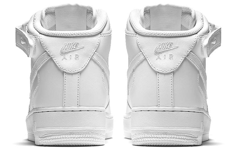 Nike Air Force 1 Mid 07 Leather 'Triple White' Women's 366731-100