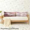 Pink Clouds Pattern Pillowcase Suitable For Sofa Bedroom Car Pillow Cover Cushion Rectangular Back Cushion