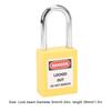 Reliable 38mm Safety Padlock Insulated Safe Industrial Lock Durable Plastic Steel LOTO Lock Equipment Lock
