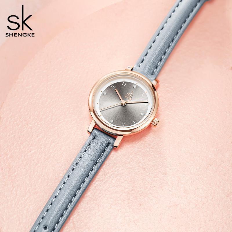 SHENGKE Casual Women's Watches Top Brand Ladies Watch Women Quartz Wrist Watch Best Gifts Clock for Wife,Family,Friend
