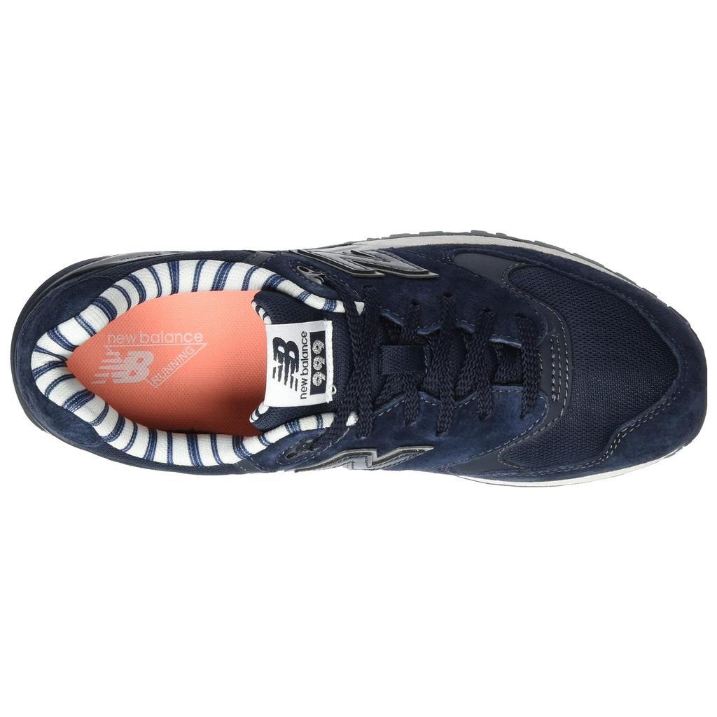 New Balance Comfortable Leather Low-Top Marathon Running Shoes Women Sneaker Blue WL999WF