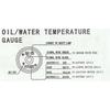 Racing TOTOP 60mm Water Temperature Gauge 20-120 Celsius With 1/8NPT Water Temperature Seal Pipe Sensor Adapter