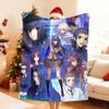 Game W Witch On the H Holy N Night T Blanket For Soft Throw Blanket for Picnic Bed Sofa Home Bedroom Cozy Warm Comfortable