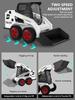Double E E594 1:14 Remote Control Slip Loader Toy Car RC Truck Engineering Vehicle Skid Steer Excavators Toys for Boys Gifts