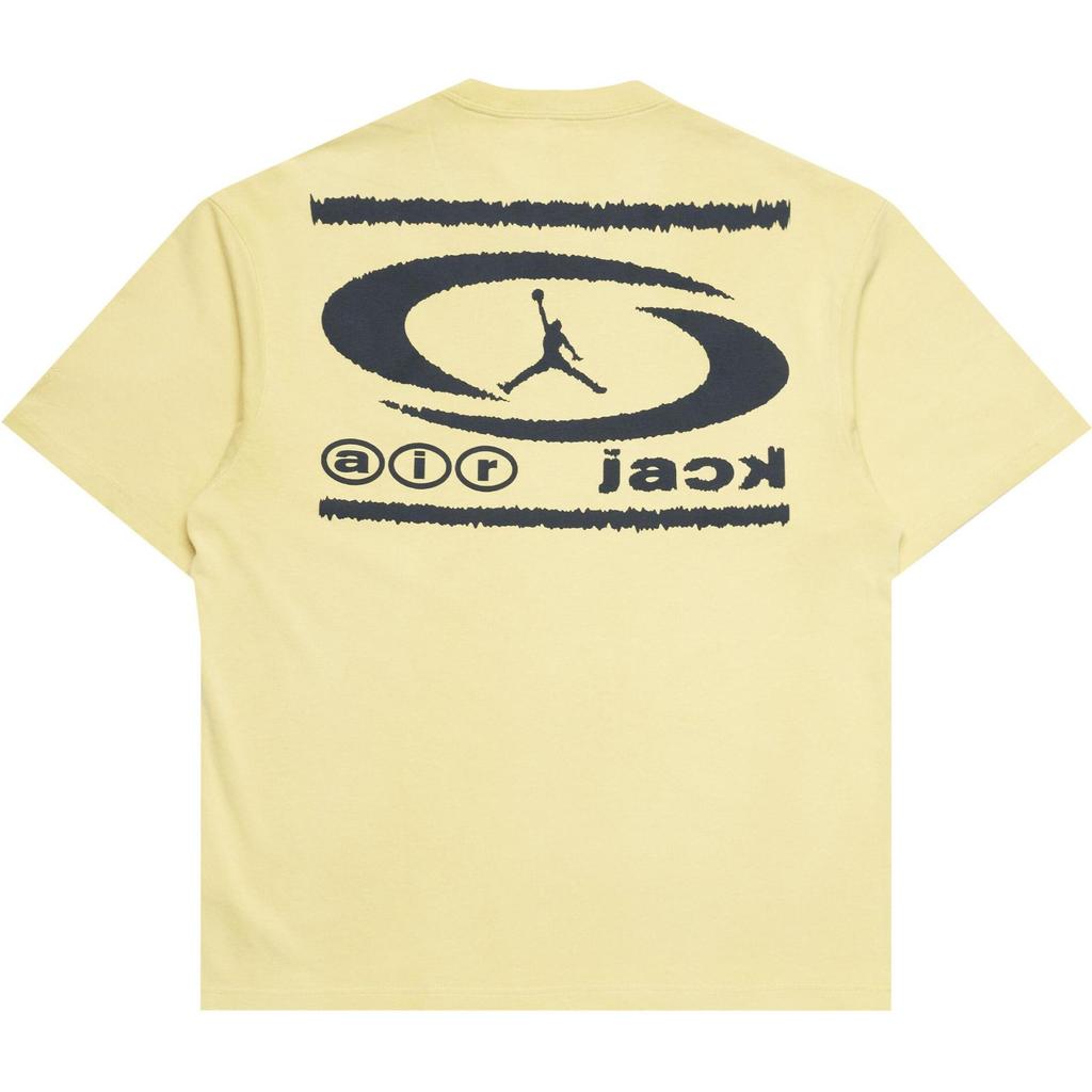 Jordan X Travis Scott T-Shirt Sedano Uomo Streetwear DZ5514-308