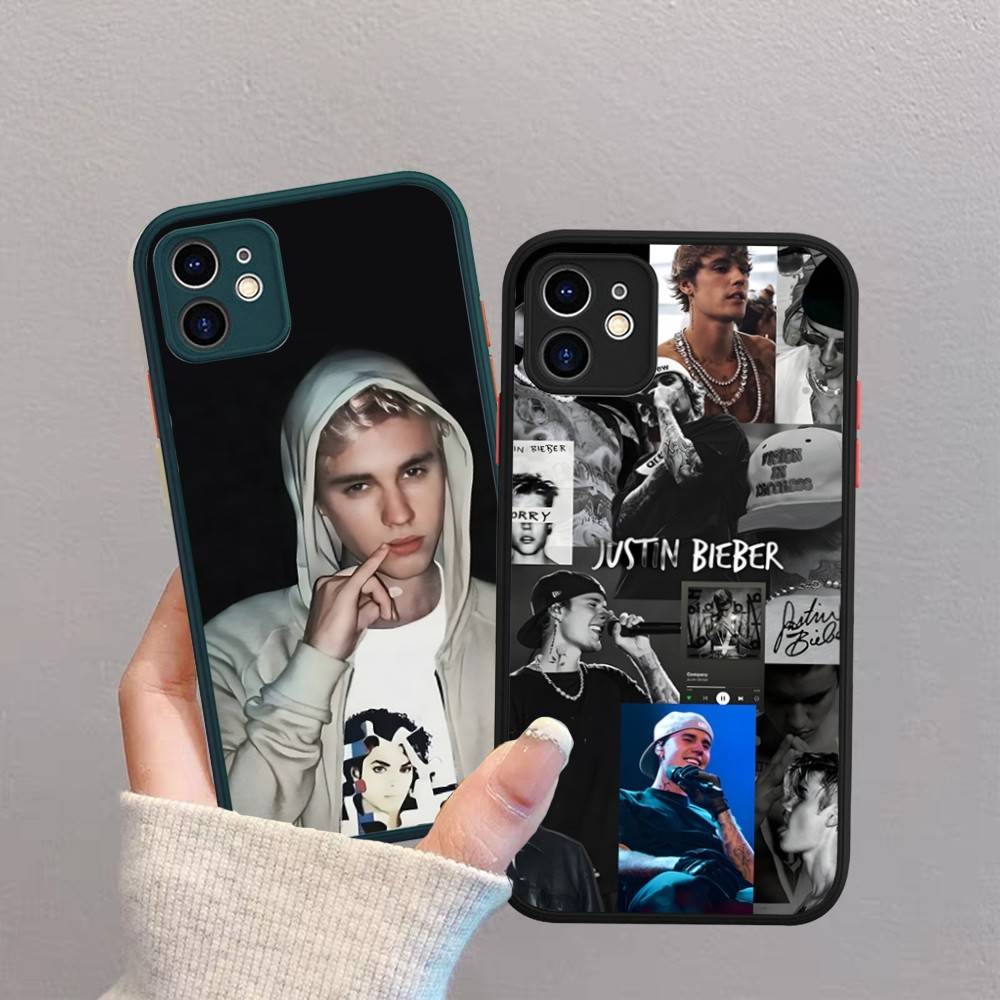 Singer J-Justin B-Bieber Phone Case For IPhone 16 Pro Max Case 11 12 13 14 15 Pro Plus X XS MAX Case Matte Cover