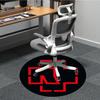 1pc Rammstein Carpet, Round Non-Slip Durable Large Size Office Carpet, Suitable for Office,yy250908074