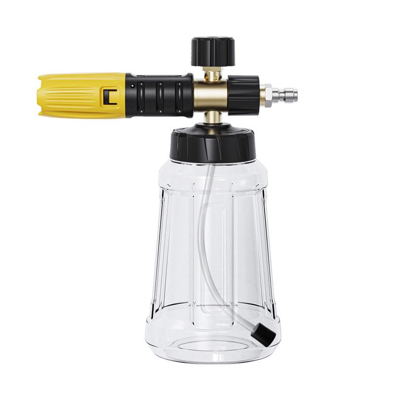 High-Pressure Foam Car Wash Gun Set - 1000ML Spray Bottle