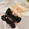 1PCS Bow Hair Clamp Back Head Hair Accessories Hair Clip Pastoral Style Hairpin Women Girls Headwear Accessories Christmas Gifts
