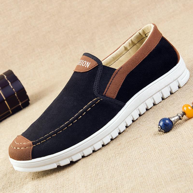 Spring and summer cloth shoes men's shoes men's casual shoes breathable canvas shoes non-slip