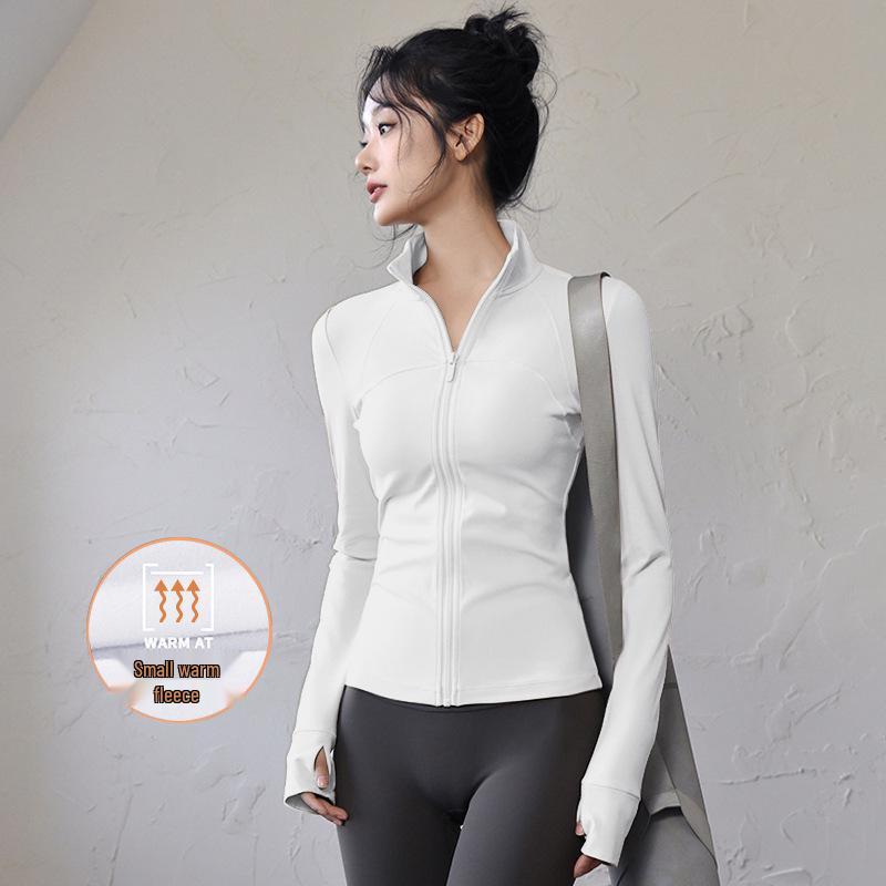 Women's Quick-Dry Long Sleeve Yoga & Running Top - Slimming, Professional Fitness Outerwear