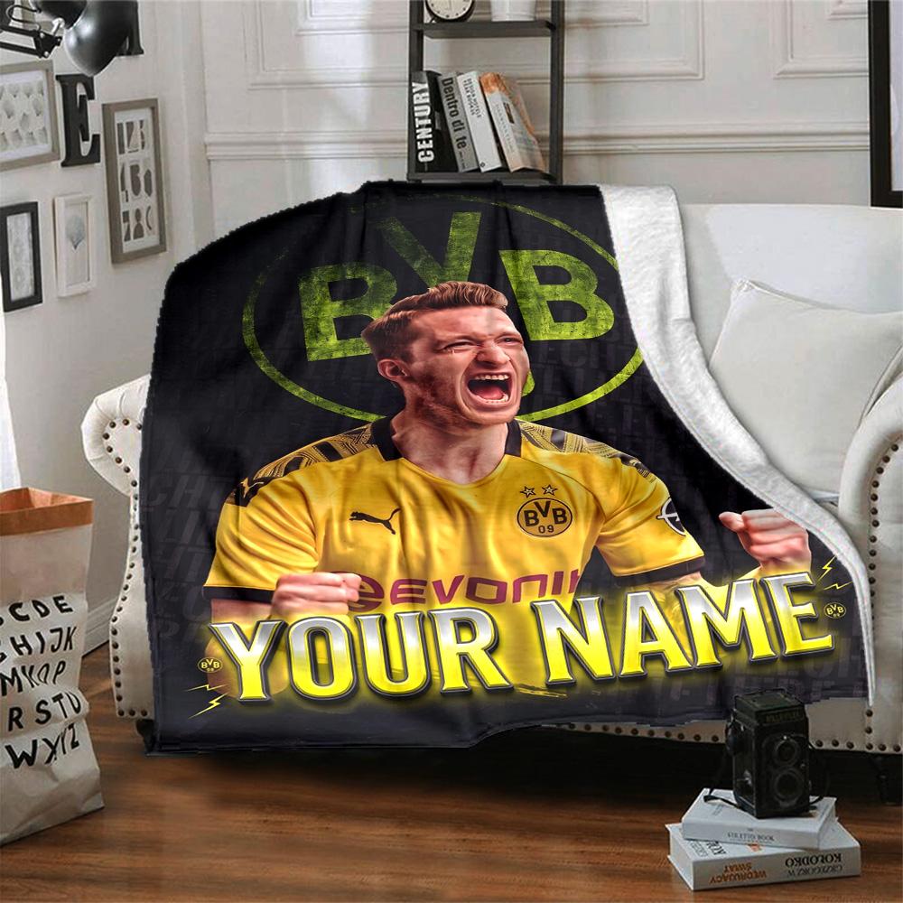 1pc Personalized Name B-BVB Blanket, Gift, for Men and Women, Soft Blanket, Good for Sofa Bed Couch Travel, Lightweight Flannel Blanket