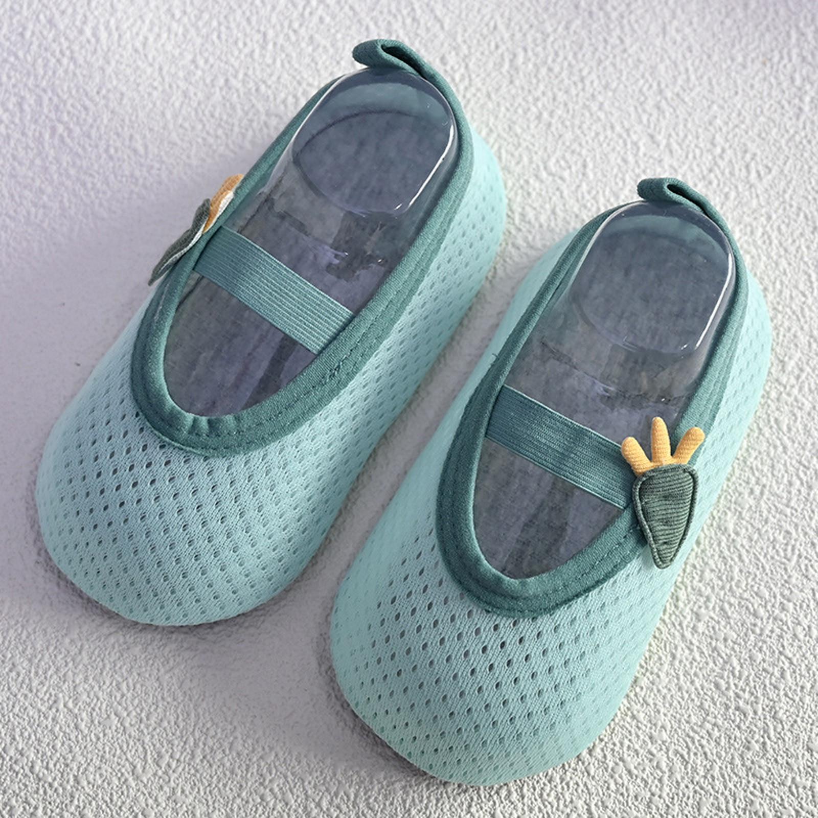 

Baby Quick Drying Children s Walking Socks Cartoon Non Slip Socks Baby Floor Shoes And Socks M зелёный