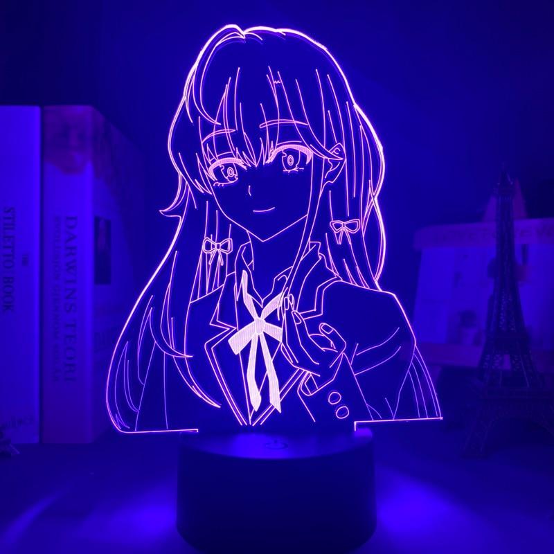 Anime Waifu Mai Sakurajima Led Night Light For Bedroom Decor Mai Light Gift For Friend Sakurajima Bunny Girl Led Lamp Anime Gift