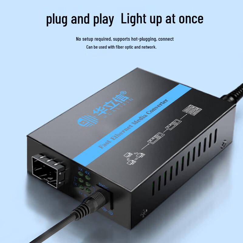 HUALIXIN Gigabit SFP Fiber Optic Media Converter