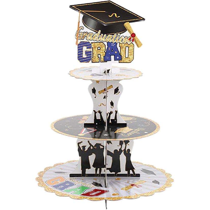 3 Tier Butterfly Cupcake Stand,Suitable for Butterfly Themes – Easy to Assemble& Reble(1Butterfly)