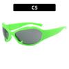 YK men's sunglasses European and American retro new sunglasses personalized fashion hip-hop sunglasses trend