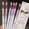 4PCS/Set Bow Series Mechanical Pencil No-Sharpen Automatic Pencils Kawaii Writing Pencils  Gift