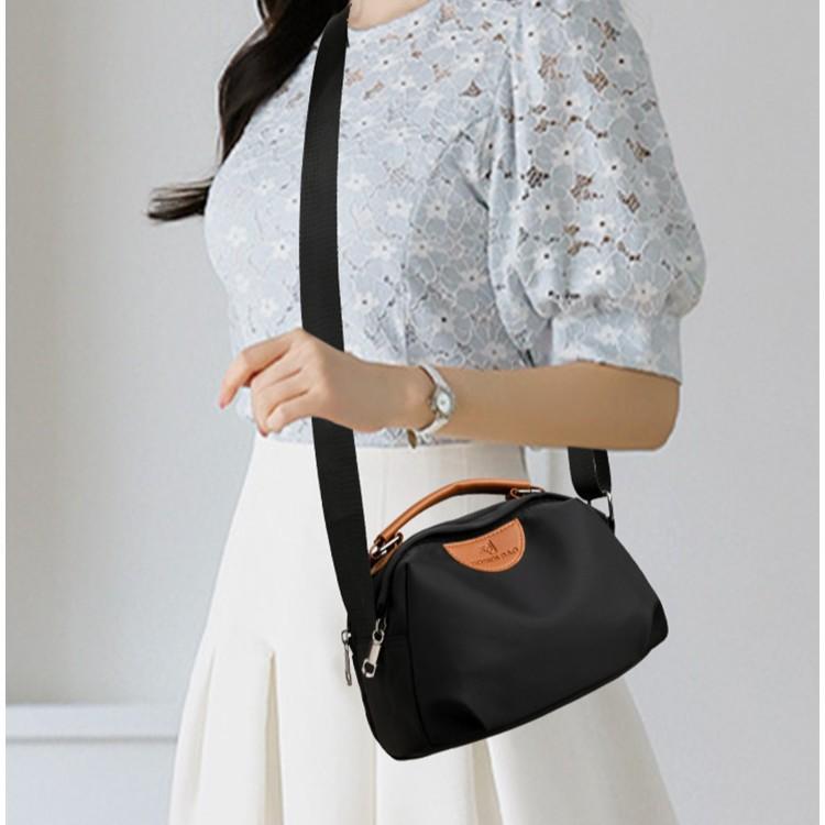 Damentasche aus kleine Tasche Damen einfach lässig vielseitig große Kapazität Damen Schulter Messenger Bag