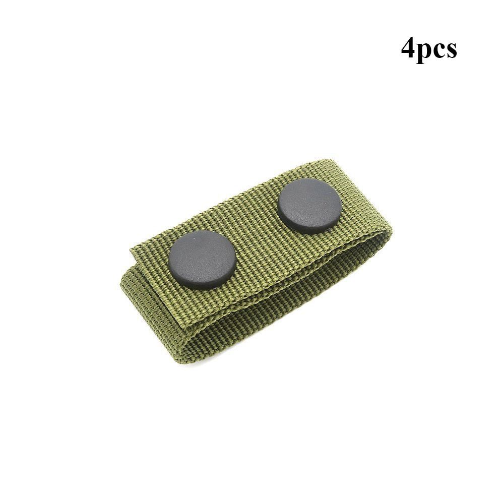 4pcs Heavy Duty Belt Buckle 190*25mm Molle Belt Keeper New Tool Accessories  Outdoot Tool Parts