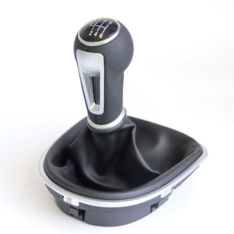 

Для Seat Leon II Toledo III Altea XL 2005-2012 Автомобільна 5/6-ступінчаста ручка перемикання передач з чохлом з ПУ-шкіри, важіль перемикання передач 6 Speed