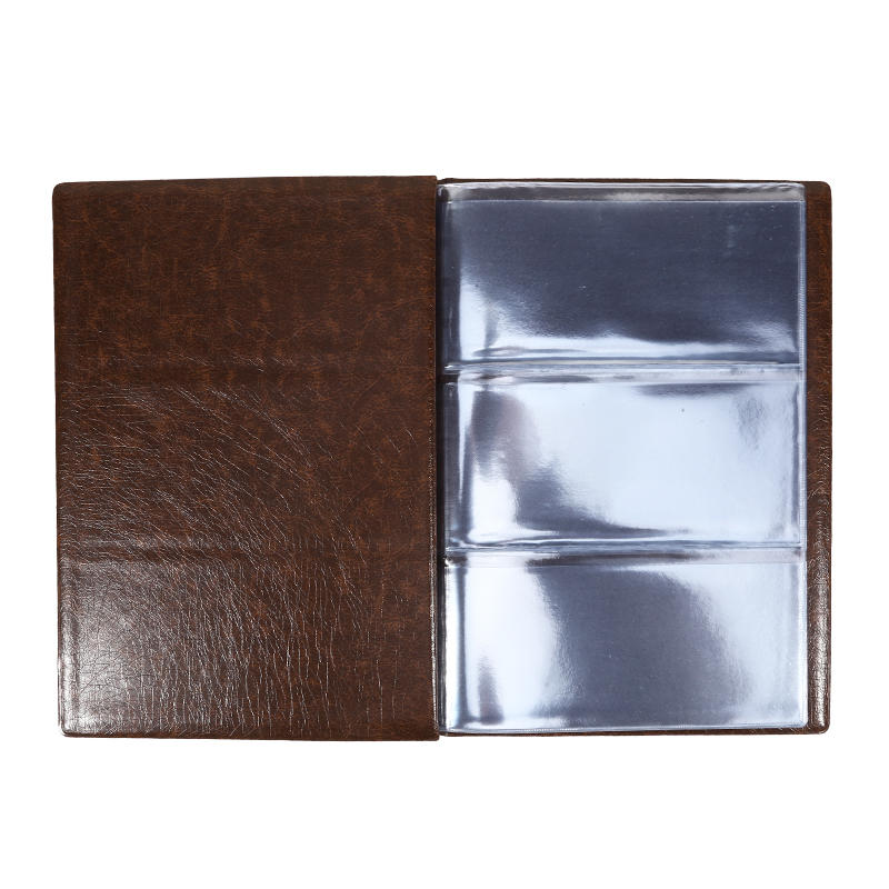 30-Compartment Banknotes Collecting Holder Book Binder Portable 10 Inner Pages Paper Money Currency Storage Album