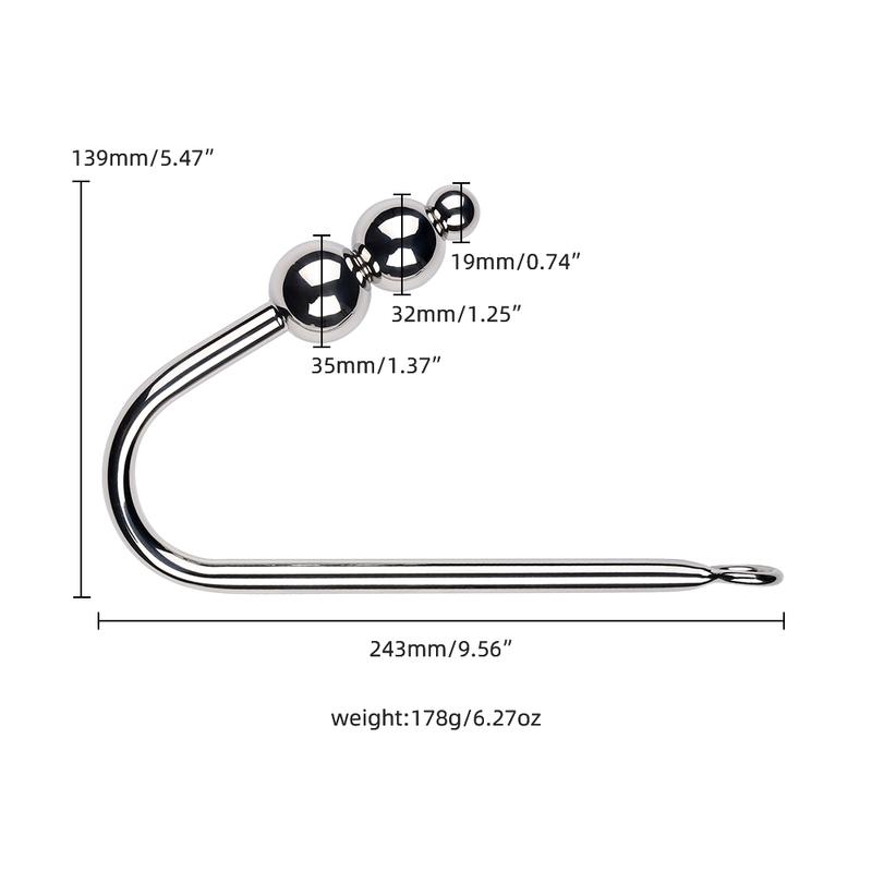 1pcs, BDSM Metal Anal Hook, Flirtatious Masturbation Vaginal Hook, BDSM Accessories, Adult Sex Toys