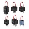 9038A Relay Bypass Switch, Relay Tester, Bypass Switch Kit With Amp Loop, 6-Pack, Black