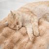 Puppy Nest Mat Warm Cat Nest Non-Slip Fleece Dog Sleeping Pad Soft Round Cat Floor Mat Pet Accessories