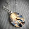A Jesus Cross Necklace. Divine Love Faith and Daily Blessing Faith. Divine Protection. Time Gem Glass Necklace Pendant.
